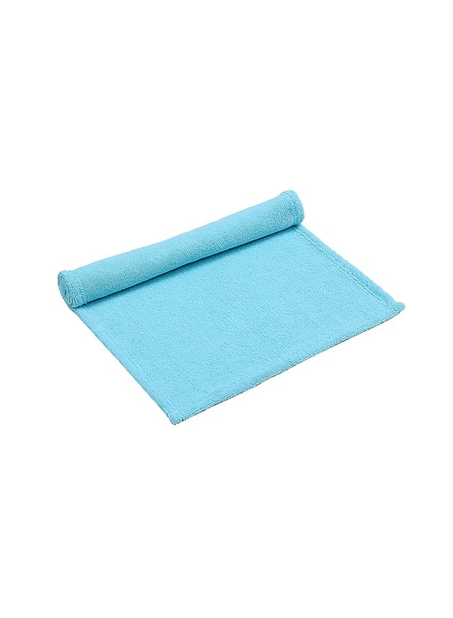 Status منشفة وجه ستاتوس كونتراكت ناعمة وفخمة، 100% ميكروفايبر، عالية الامتصاص، فائقة النعومة (منشفة يد زرقاء 2 قطعة) - Image 4