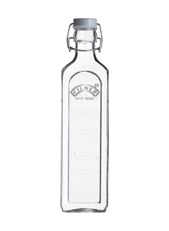 Kilner زجاجة جديدة بسدادة علوية سعة 1 لتر - Image 1