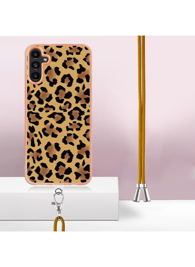 S-TOP Case For Samsung Galaxy A55 Electroplating Dual-side IMD Phone Case with Lanyard - Image 2