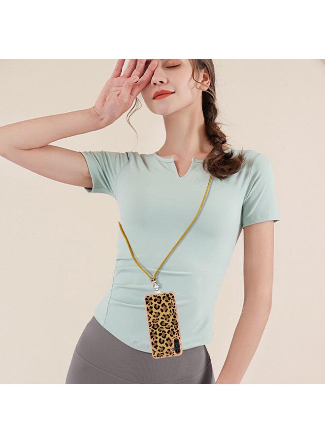 S-TOP Case For Samsung Galaxy A55 Electroplating Dual-side IMD Phone Case with Lanyard - Image 5