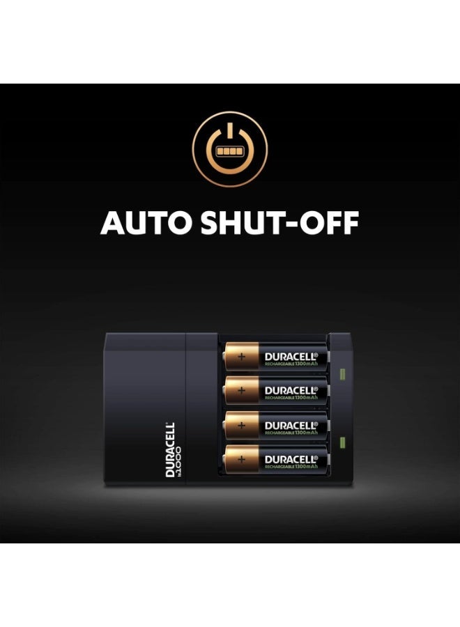 دوراسيل - بطاريات قابلة لإعادة الشحن AA 2500mAh DX1500 NiMH 1.2V طاقة تدوم طويلاً 5 سنوات - عبوة من 4 بطاريات - عمر افتراضي 5 سنوات - Image 4