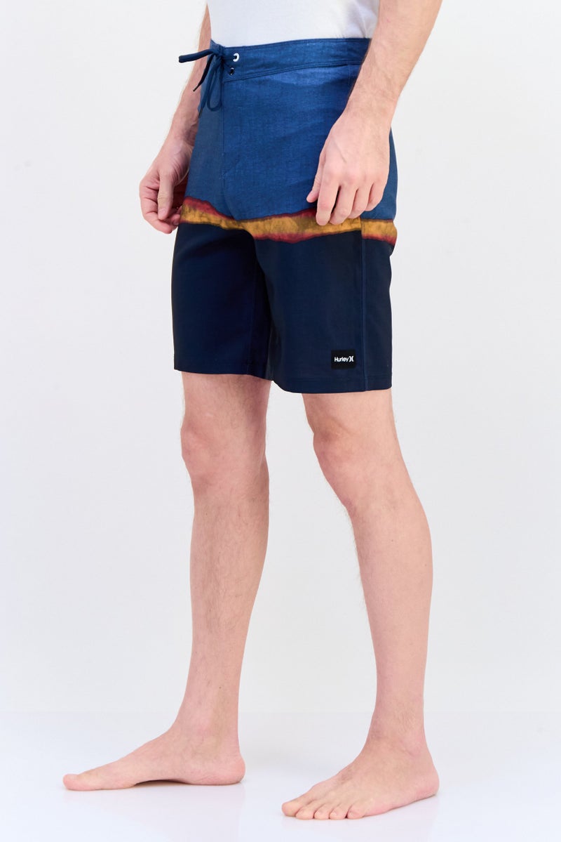 Hurley Men Colorblock 9 Inseam Board Shorts, Multicolor - Image 3