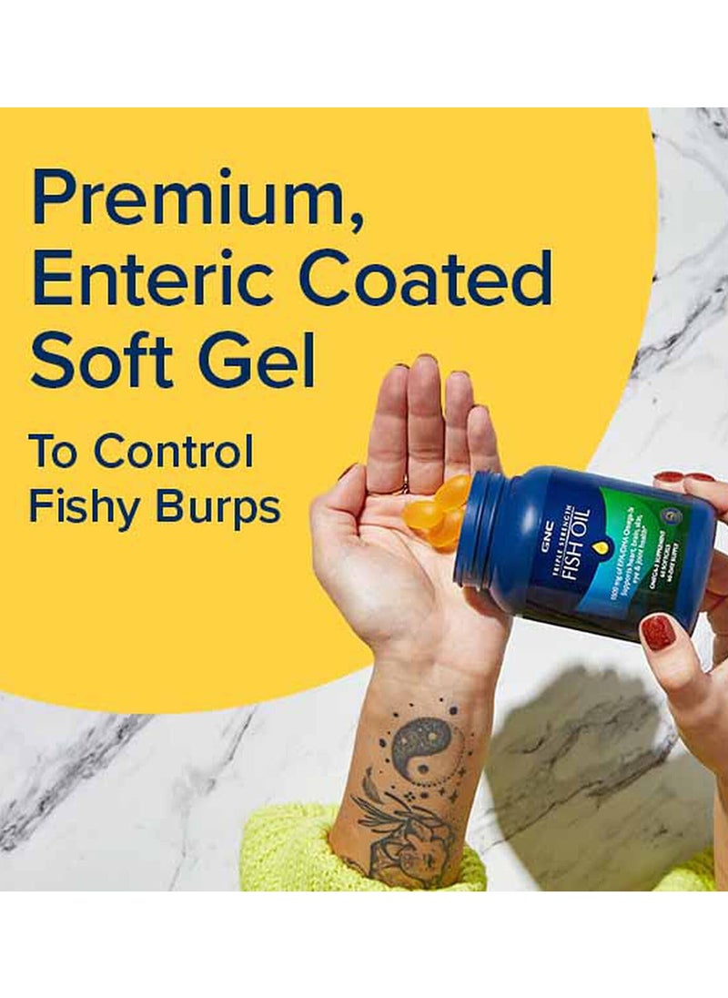 GNC - Triple Strength Fish Oil - Image 1