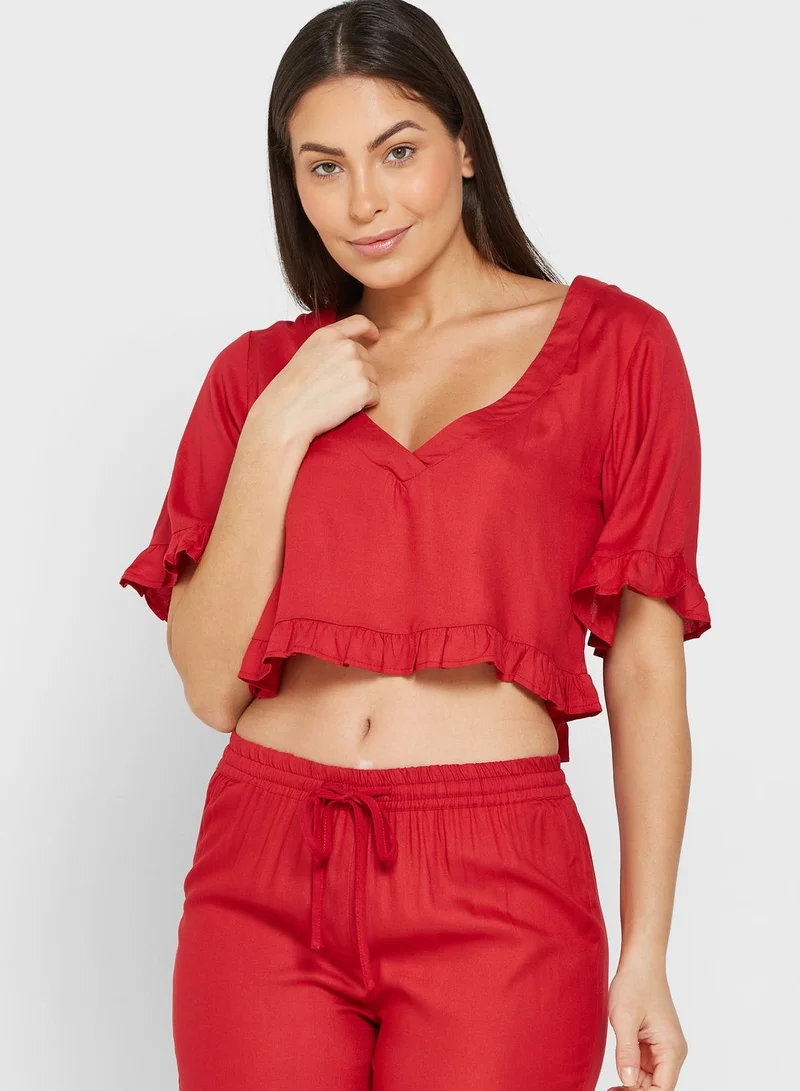 ELLA V Neck Pyjama