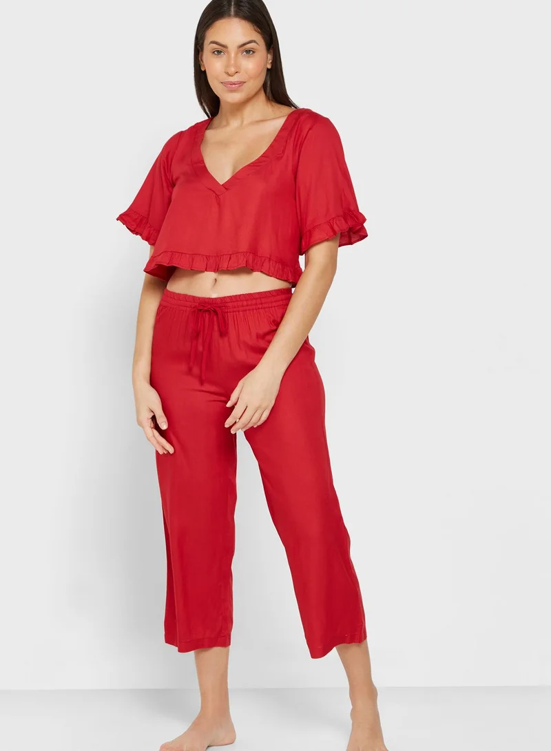 ELLA V Neck Pyjama