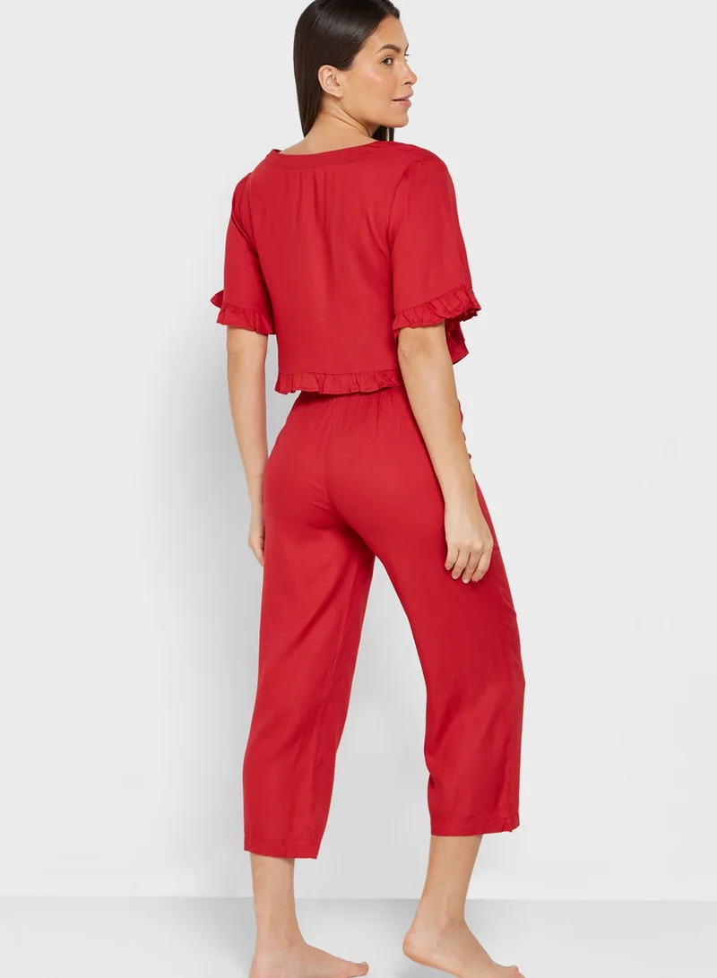 ELLA V Neck Pyjama