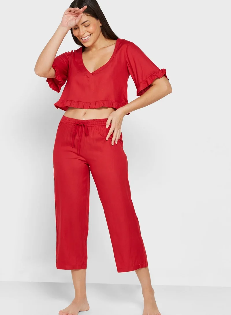 ELLA V Neck Pyjama
