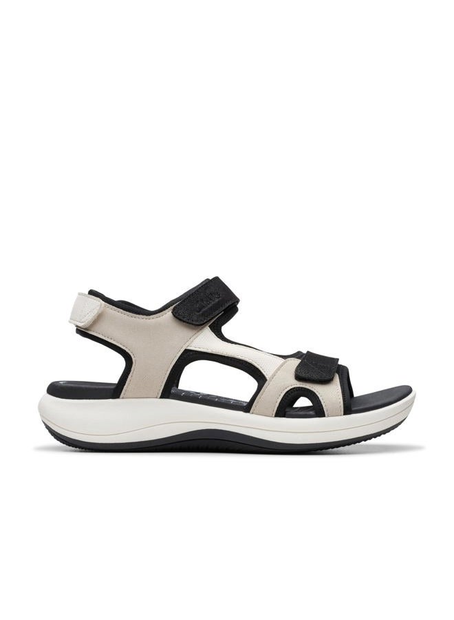 clarks Women's Mira Bay Flat Sandal, Flint Textile, 10 - Image 2