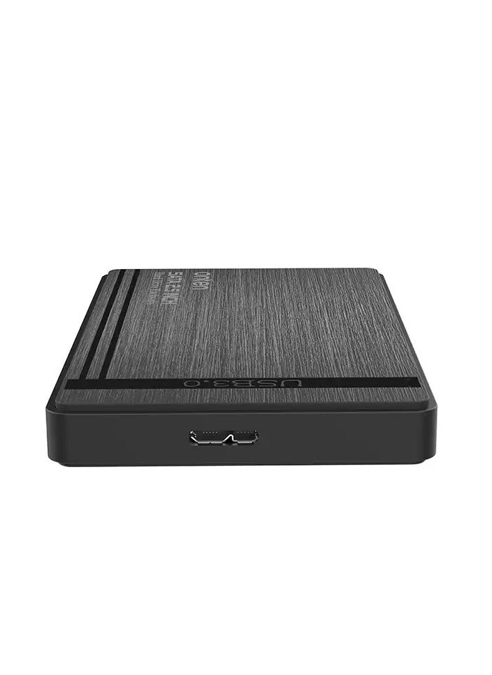 أونتن - حافظة خارجية UHD1 مقاس 2.5 بوصة SSD وHDD – USB 3.2 Gen1 / USB-C إلى SATA – حتى 5 تيرابايت – لحمل محرك الأقراص الصلبة الخارجي لأجهزة الكمبيوتر المحمولة والكمبيوتر الشخصي | أسود (OTN-UHD) - Image 1