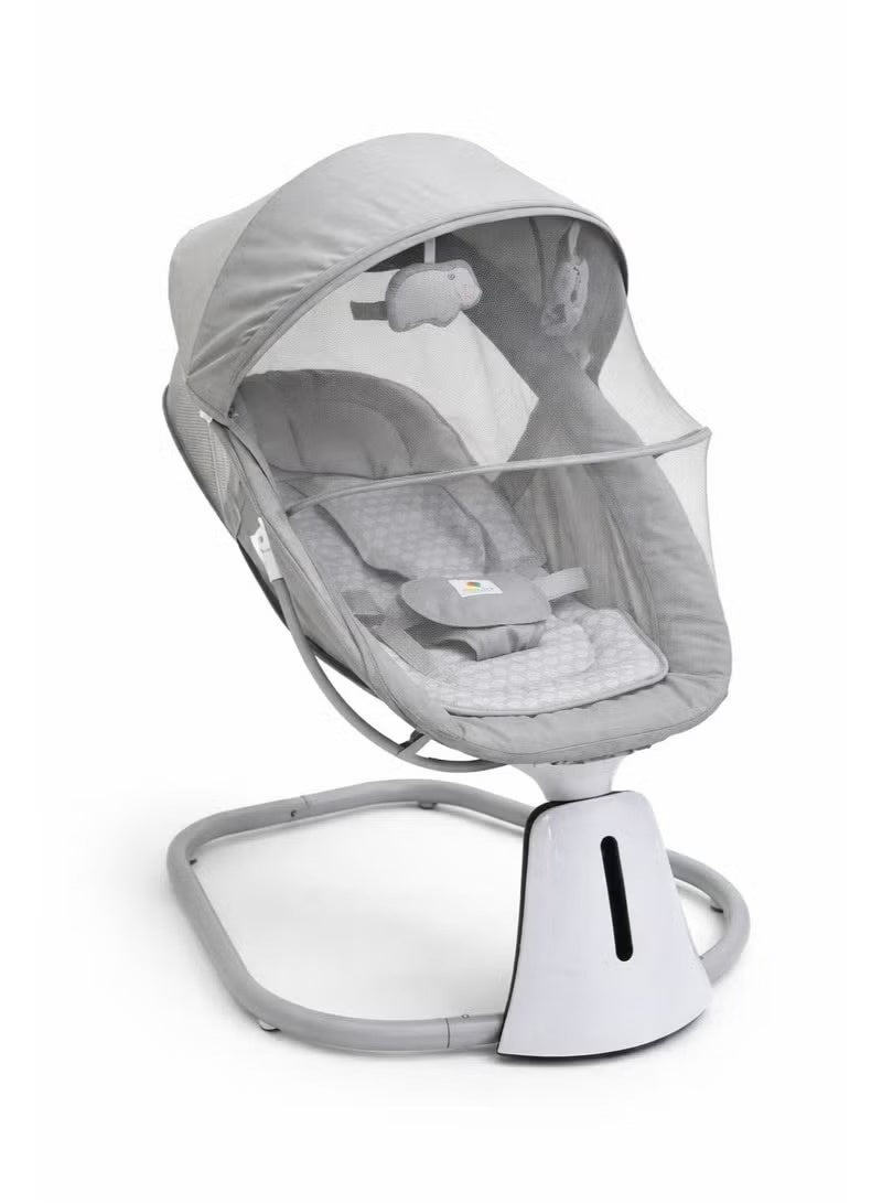 Luxury 3-in-1 baby cot with automatic swing | - Image 1