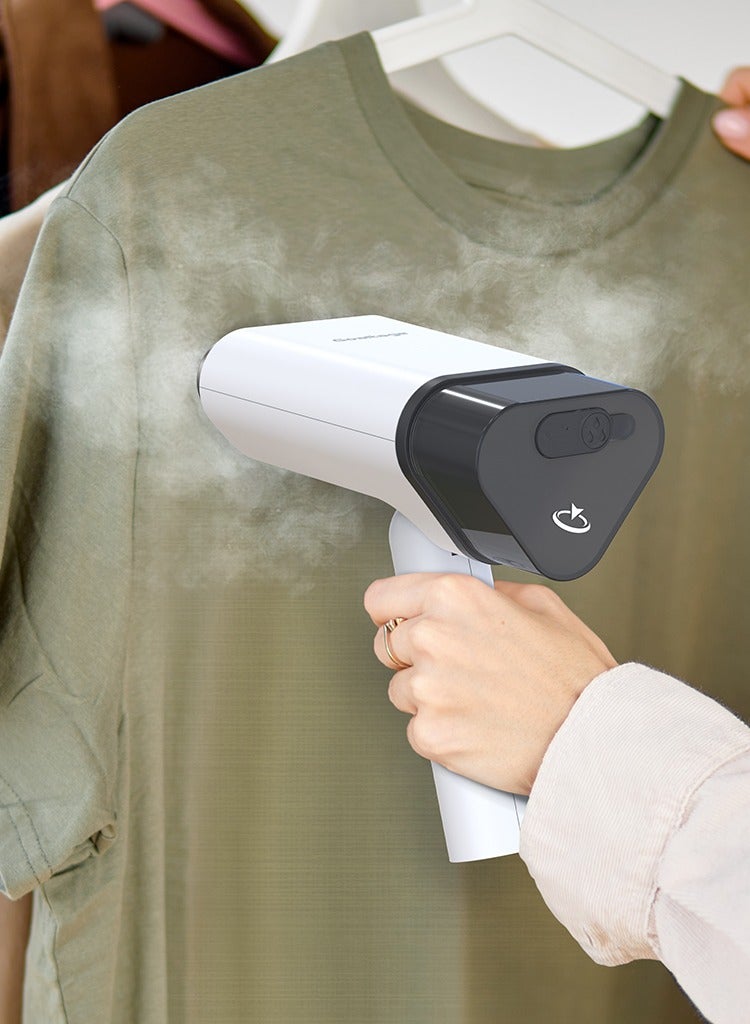 Goaltage Goaltage GSTM01 QuickSteam Garment Steamer with Rapid Heating, Leak-Free Tank, Fabric Brush, Travel-Friendly, Compact and Foldable Design  - Image 3