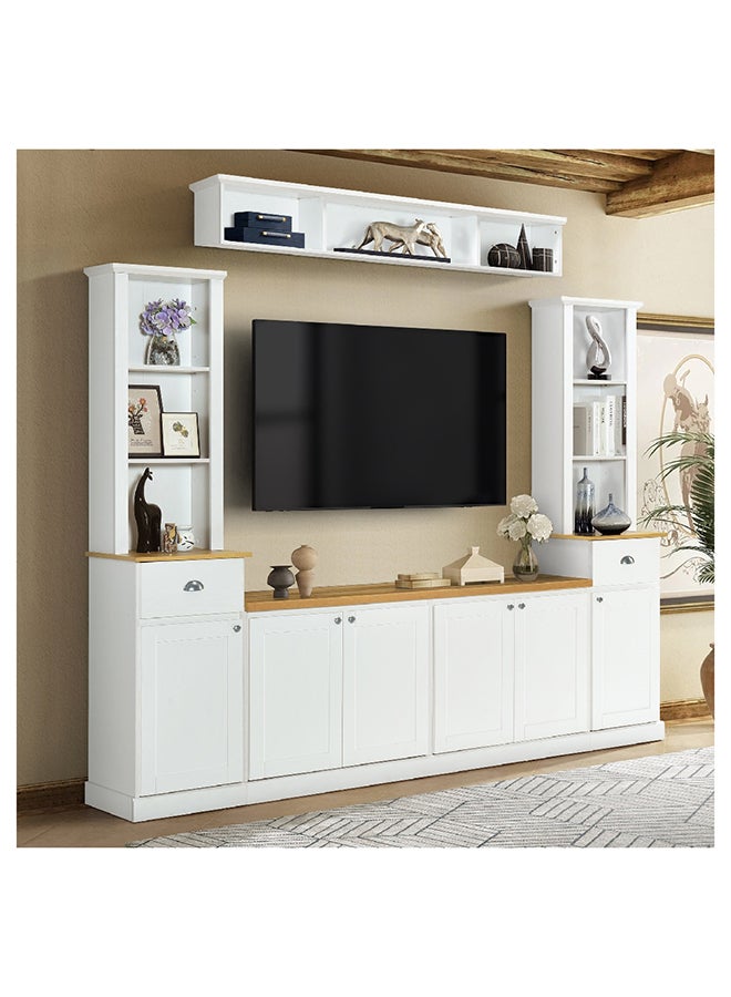 Home Box Sky Wall TV Unit for TVs up to 60 inches 38 x 195 x 261.4 cm  - Image 5