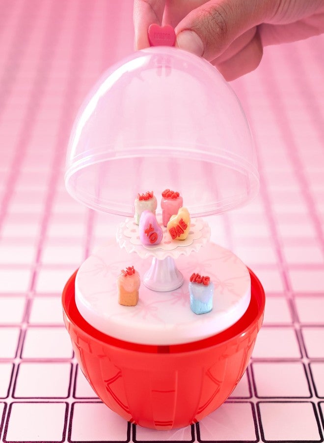 MGA's Miniverse Make It Mini Valentine's (3 Pack) Mini Collectibles, Mystery Blind Packaging, Seasonal, Sweetheart, DIY, Crafts, Resin Play, Replica Food, NOT Edible, Collectors, 8+ - Image 4