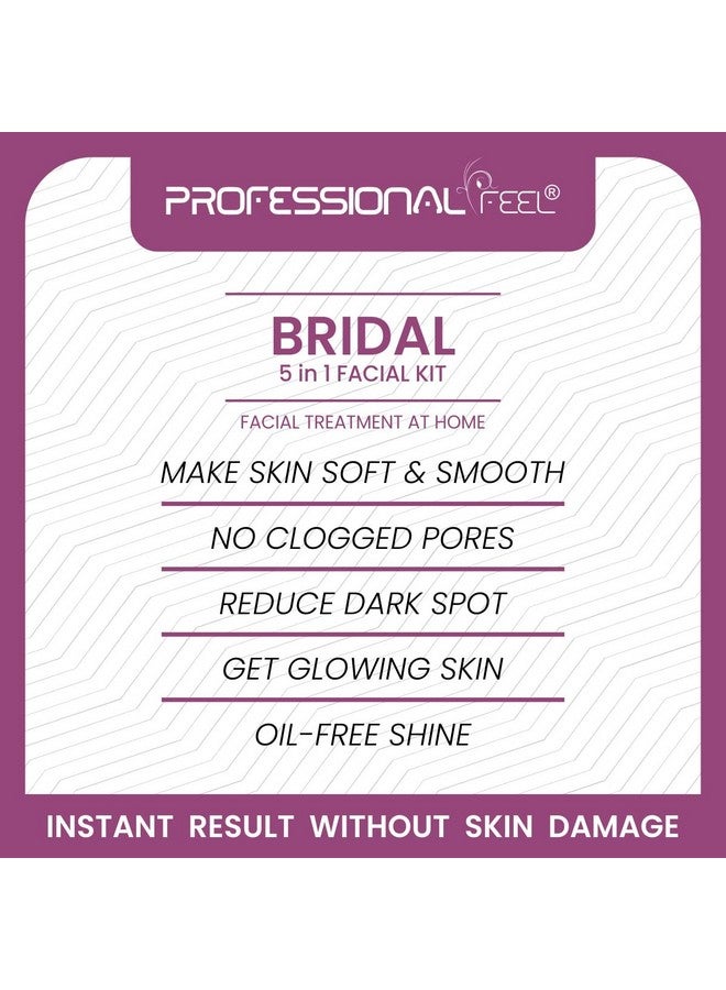 Professional Feel Bridal Facial Kit (150 GM) Intense Glow For Clear, Bright Skin | Special Occasion at Home Facial | With Indian Berberry, Saffron, Mulberry, and Hazlenut - Image 2