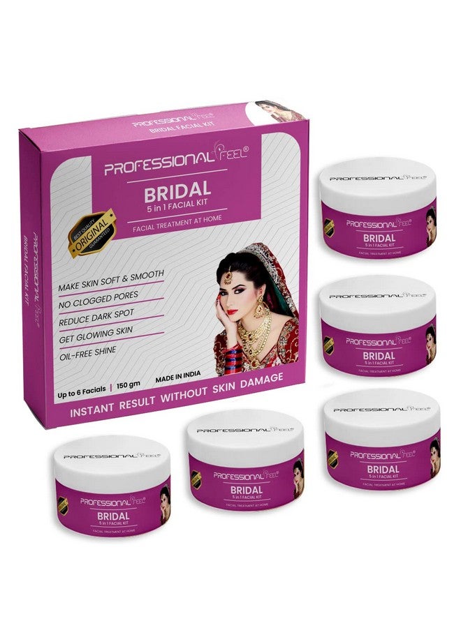 Professional Feel Bridal Facial Kit (150 GM) Intense Glow For Clear, Bright Skin | Special Occasion at Home Facial | With Indian Berberry, Saffron, Mulberry, and Hazlenut - Image 1