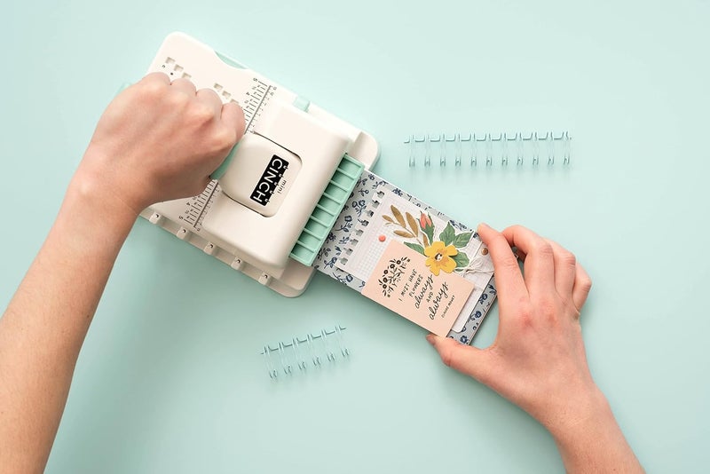We R Memory Keepers Mini Cinch Bookbinding Machine - Small Craft Tool Compatible with Wire or Spiral Coils - Make Professional Books, Notebooks, Calendars, and Journals - Image 4