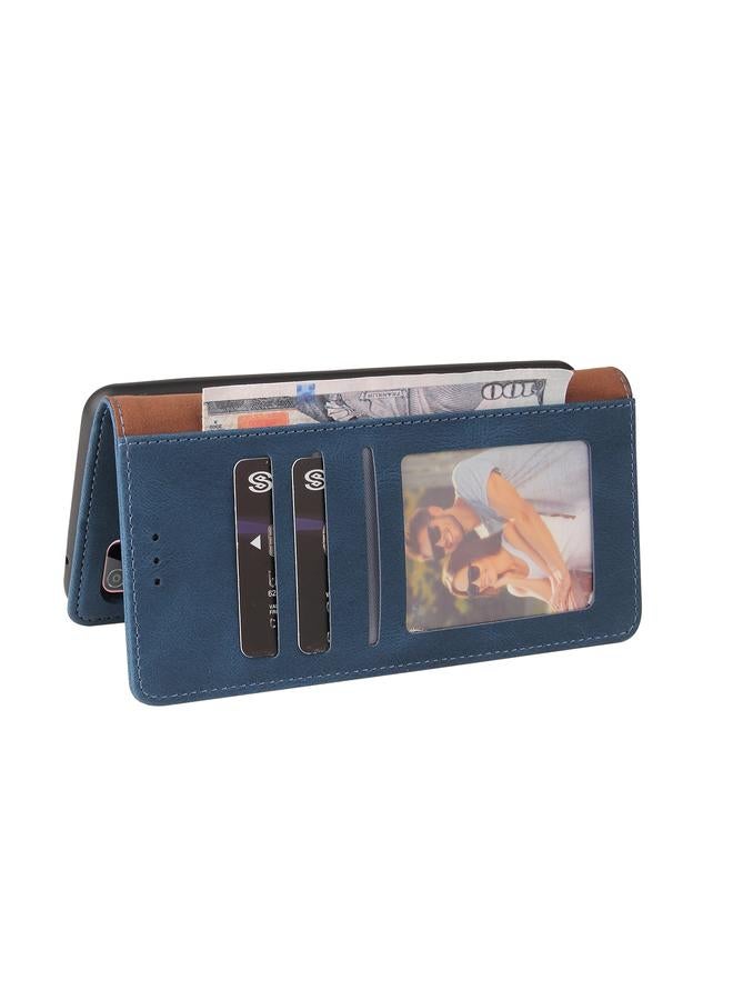 S-TOP Case For Samsung Galaxy A51 5G Simple Suction Closure Horizontal Flip Leather Case with Holder & Card Slot & Wallet - Image 5