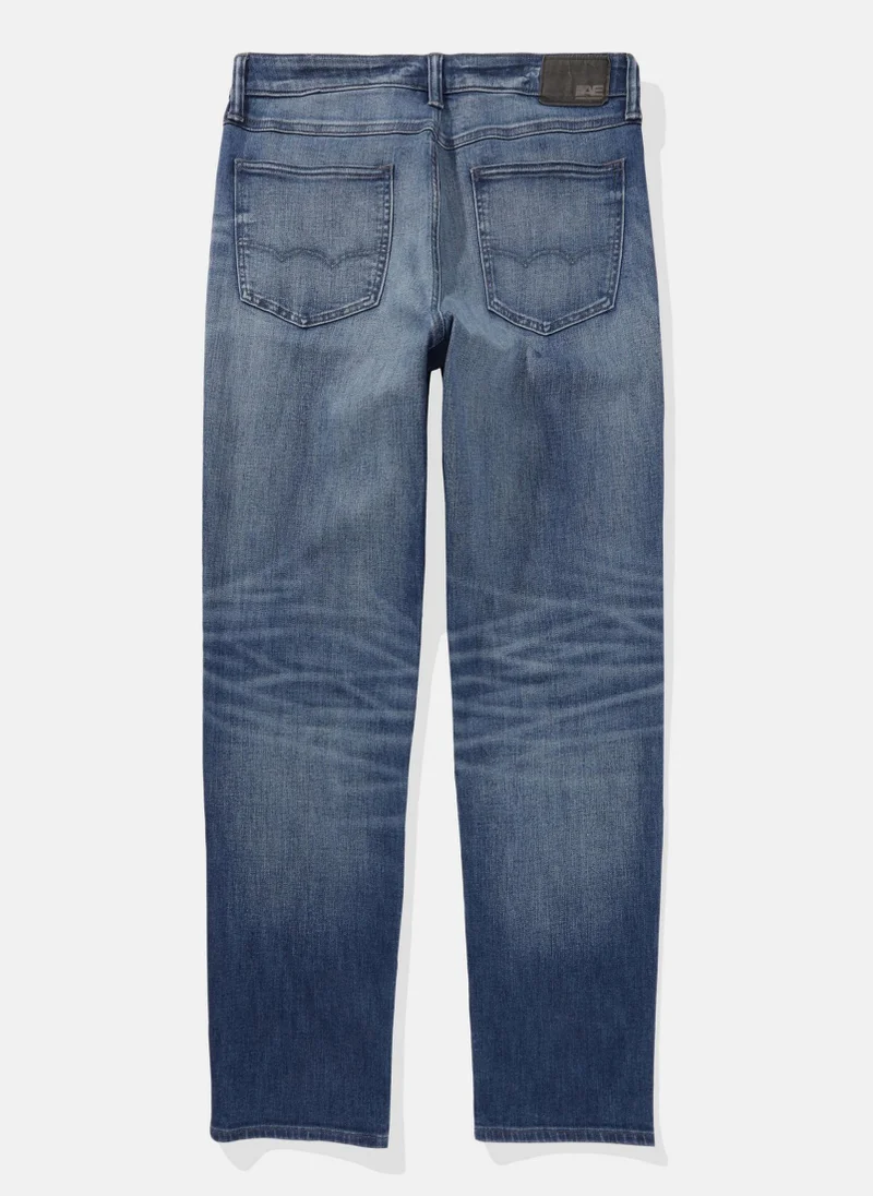 American Eagle Mid Wash Stright Jeans