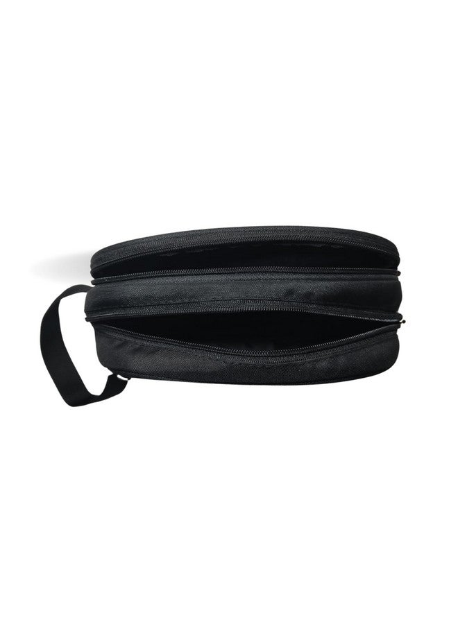 FAMEUS Unisex Multipurpose Toiletry and Travel Organizer Pouch | Water-Resistant Daily Use Kit Bag for Men and Women | Shaving, Cosmetics & Essentials Storage (Yellow & Black) - Image 3