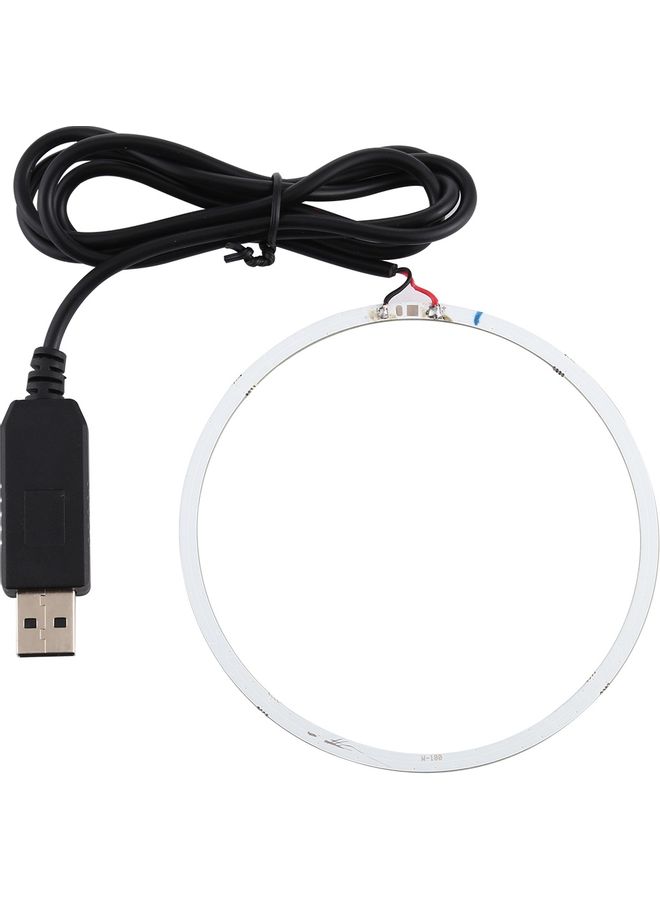 MUNTAQI Angel Eyes Circles Car LED Lights Blue 21 x 19 x 3cm - Image 3