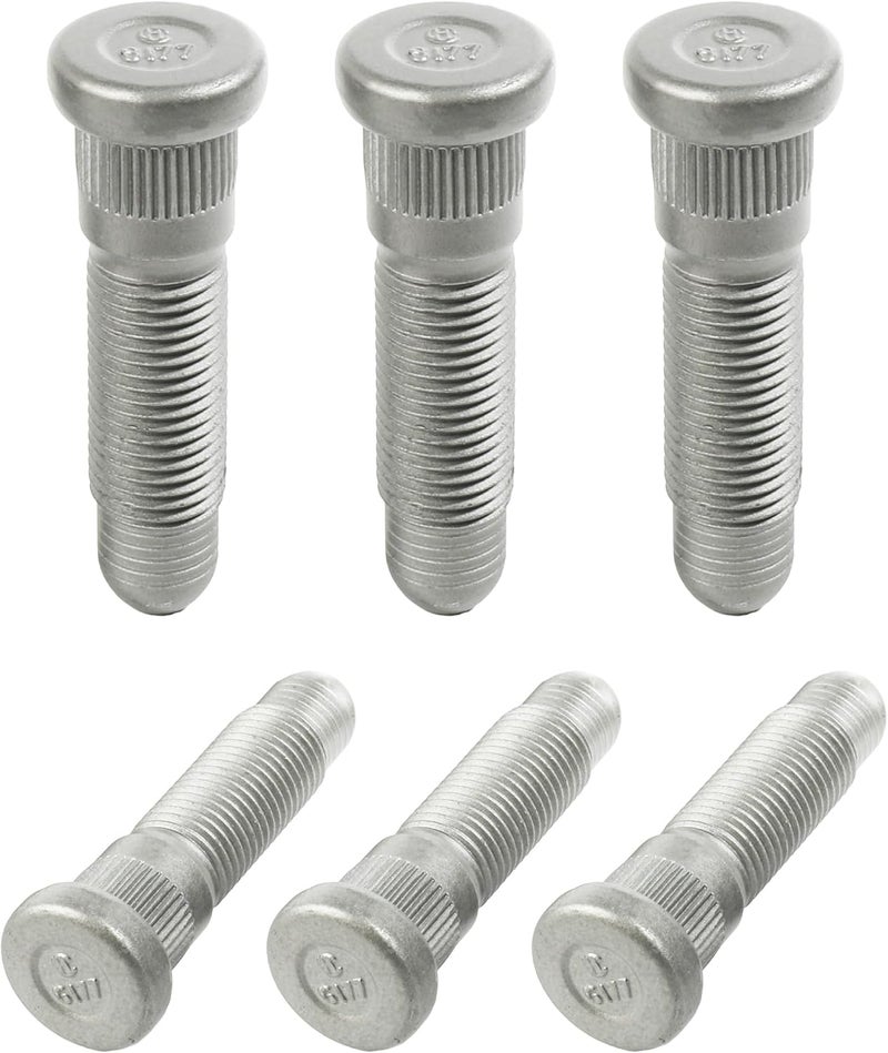 RACOONA 6PCS Serrated Wheel Studs - Image 1