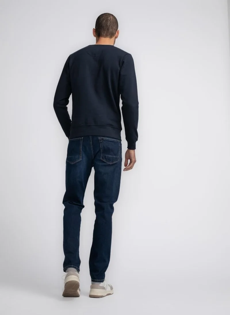 Petrol Industries Men Sweater Round Neck Print