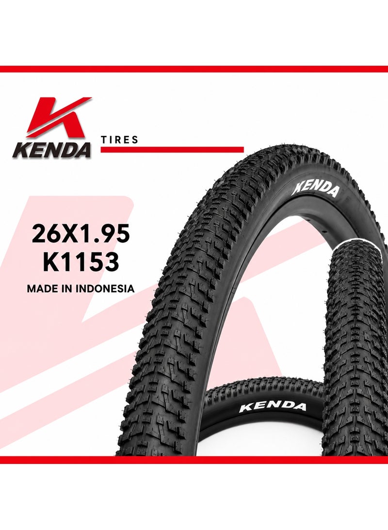 كاوتش KENDA APTOR K1153 مقاس 26×1.95 للدراجات الجبلية MTB – صناعة إندونيسيا