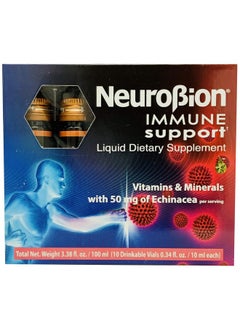 Neurobion Immune Support With Echinacea & Zinc 10 Vials X 10 Ml  - Image 1
