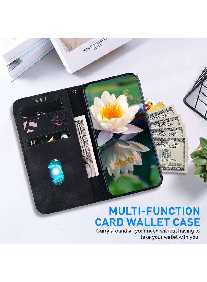 erorex Case For Nokia G22 Lotus Embossed Leather Phone Case  - Image 4
