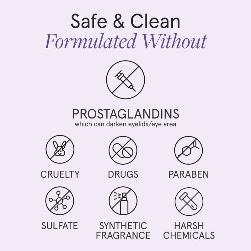 iRESTORE Eyebrow Growth Serum | Vegan Prostaglandin Free & Non Irritating | For Bolder Thicker Fuller Eye Brows with Visible Results | Brow Enhancing Serum | 3 Months Supply 5ml - Image 3