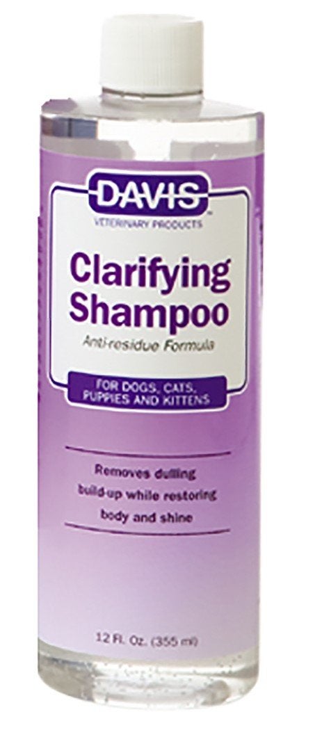 Davis Manufacturing CLS12 Clarifying Pet Shampoo 12 oz Clear