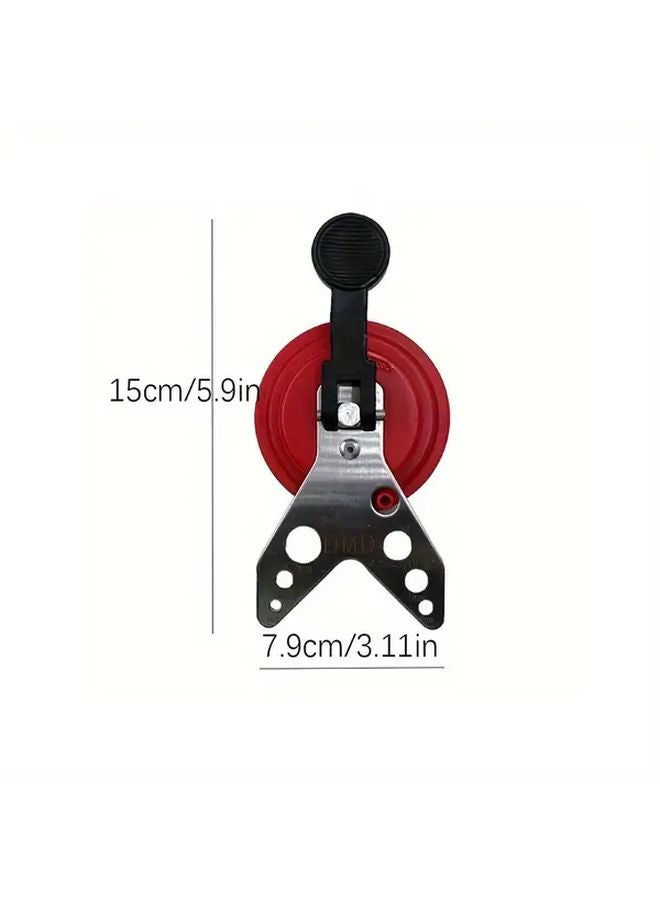 أداة تثبيت فراغية لثقب البلاط والزجاج بدقة مع دليل منشار ثقب - Image 4