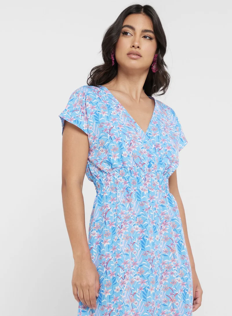 ELLA Floral Tiered Dress