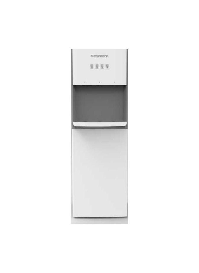 Mediatech - Bottom loading water Dispenser - 3 taps (cold - Normal - hot) , Child safety lock ,High efficiency compressor cooling “Danfu motor” 1/8 HP , MT-2500B - Image 1