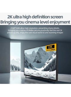 HILUKE 2K Portable Monitor, 14" Ultra Slim Portable Laptop Monitor 2160 * 1440 QHD External Display with Dual Speakers HDR FreeSync Second Screen for Laptop PC Phone Game Console  - Image 5