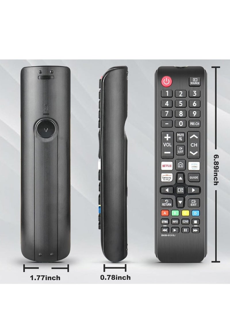 ELTRAZONE BN59-01315J Remote Control for Samsung TV - Compatible with UN43TU7000F, UN58TU7000F, UN55TU7000F, and More - Includes Battery - Image 4