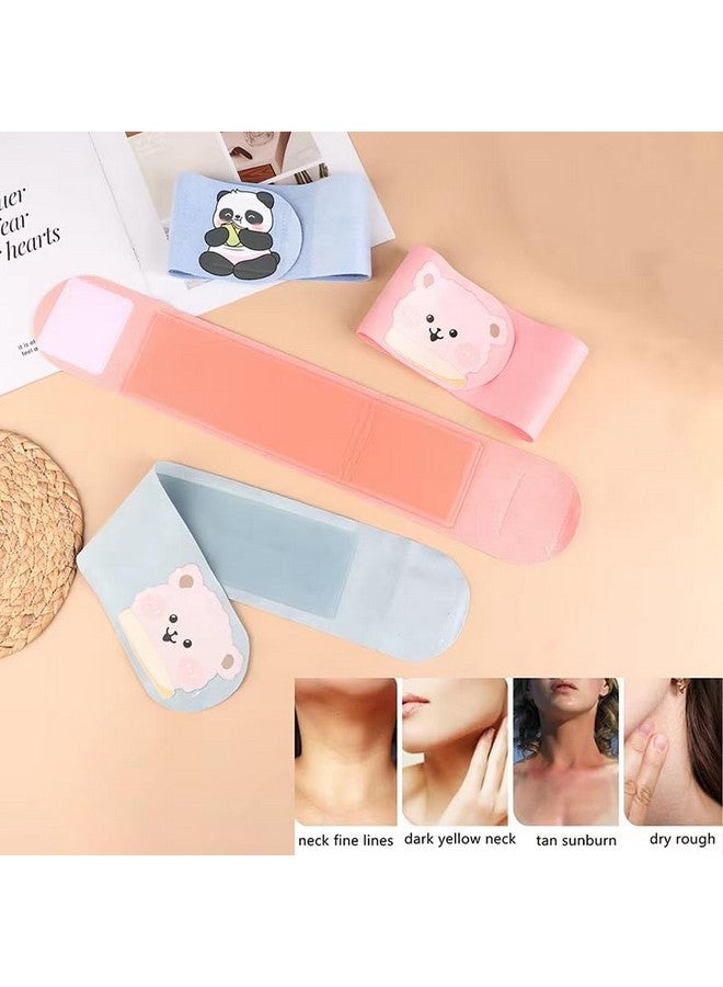 BLINE Reusable Silicone Neck Patches Mask for Tightening and Firming Beauty Skin Care (Multicolor) - Image 2
