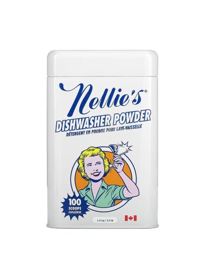 Nellie's - Nellie's Dishwasher Powder 3.5 lb 1.6 kg - Image 1