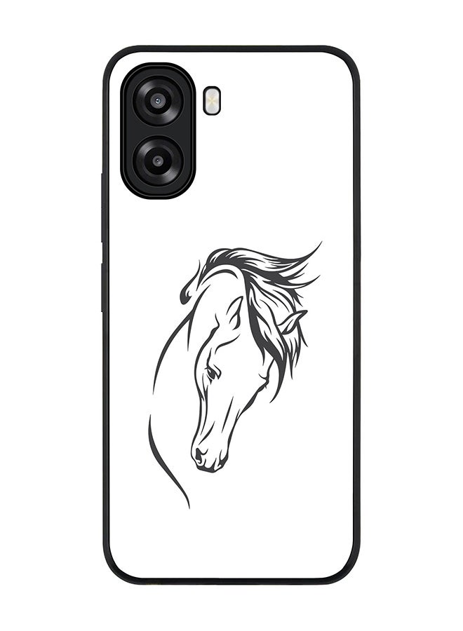 Stylizedd For Oppo A6x 5G / A6x 4G Case,Slim fit Camera Protection, Shockproof Thin Phone cover  - ArabStallion Strut - Image 1