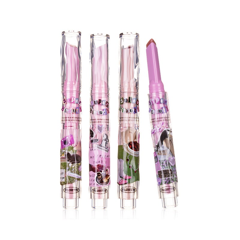 Flortte/Flower Loria Strange Melia Solid Lip Gloss First Kiss Love Stick Lipstick Moisturizing Gloss Lip Glaze - Image 5