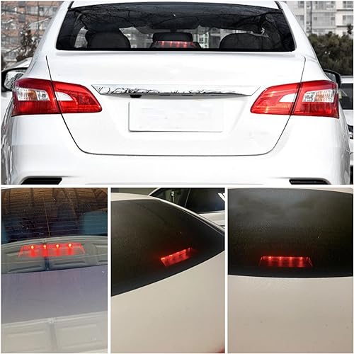 KEEGTBOX High Mount Stop Light LED 3rd Third Brake Light Assemblies Compatible with Nissan Sentra Sedan 2012 2013 2014 2015 2016 2017 2018 Rear LED Brake Lamp Direct Fit | Plug & Play - Image 4