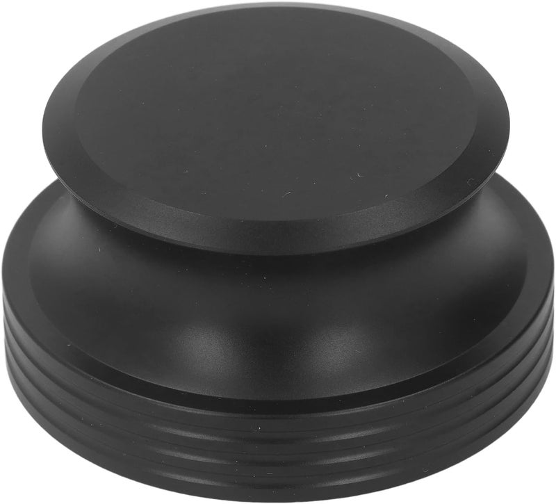 Aluminum Record Weight Stabilizer, Record Turntable Clamp for LP Player, Heavy - Duty Center Clamp with Protective Base for Improved Sound Quality and Reduced Vibration - Image 1