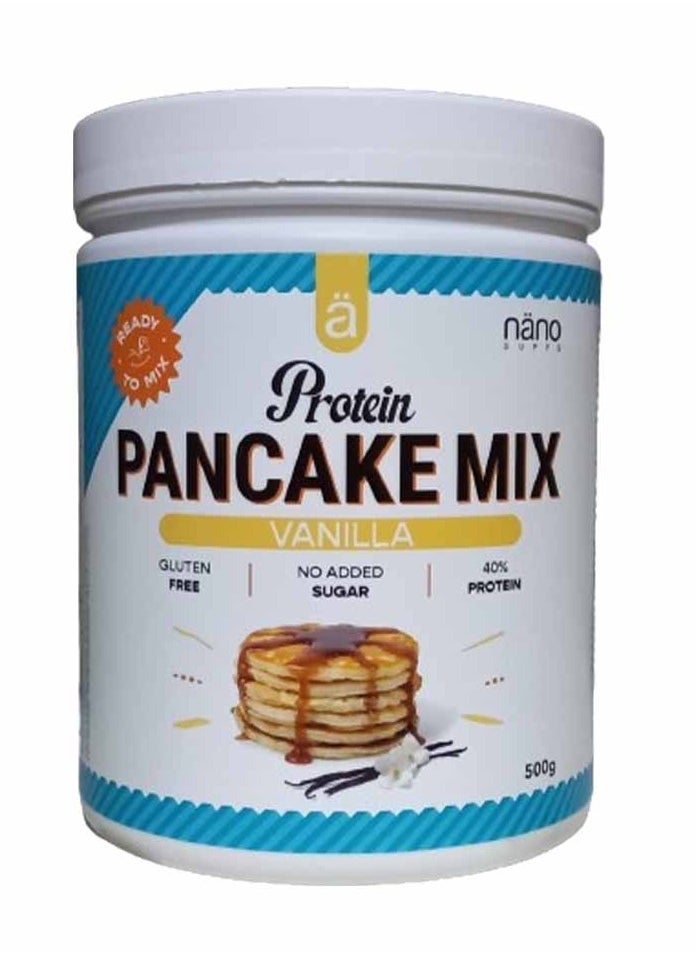 nano SUPPS - Nano Supps Protein Pancake Mix Vanilla Flavor 500g - Image 1