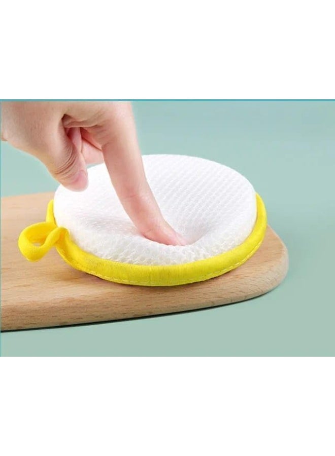 10 PCS Kitchen Scrub Sponge, Non-Scratch Dishwashing Pads, Double-Sided Cleaning Sponge for Pots, Pans & Kitchen Use - Image 3