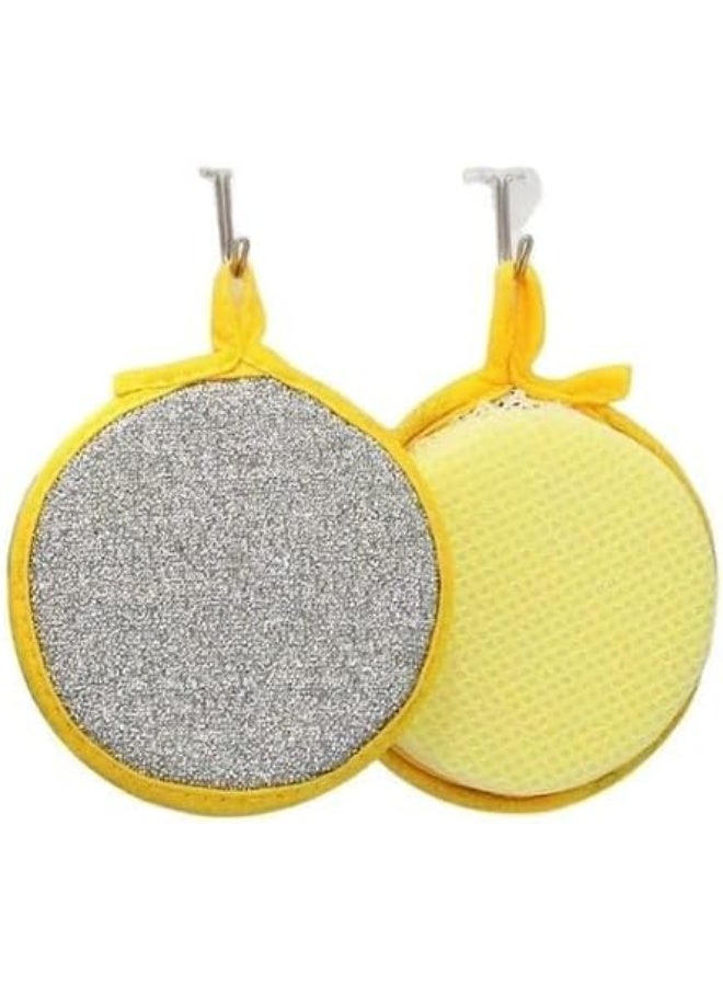 10 PCS Kitchen Scrub Sponge, Non-Scratch Dishwashing Pads, Double-Sided Cleaning Sponge for Pots, Pans & Kitchen Use - Image 5