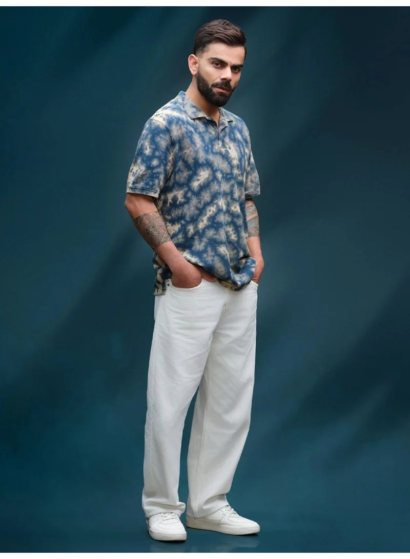 Solid Loose Fit White Jeans | White