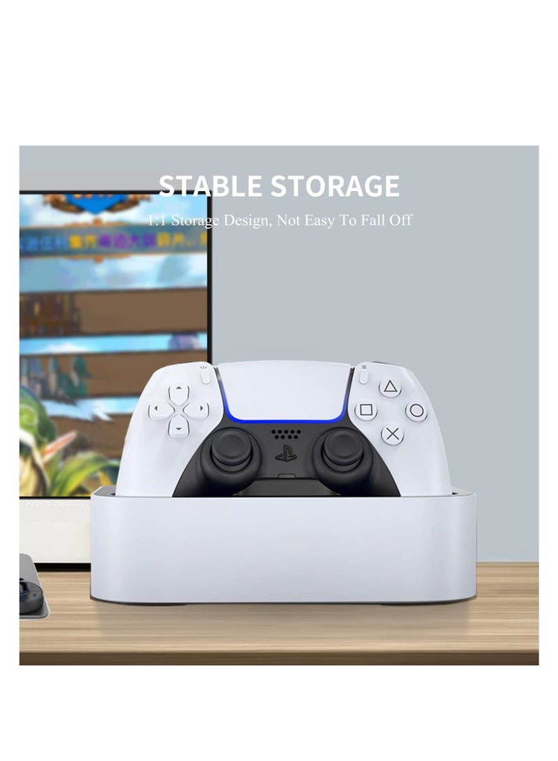 Captaintech Controller Charging Station for PS5 DualSense Playstation 5, Dual Charging Dock with LED Indicator, Type-C Fast Charging - Image 4
