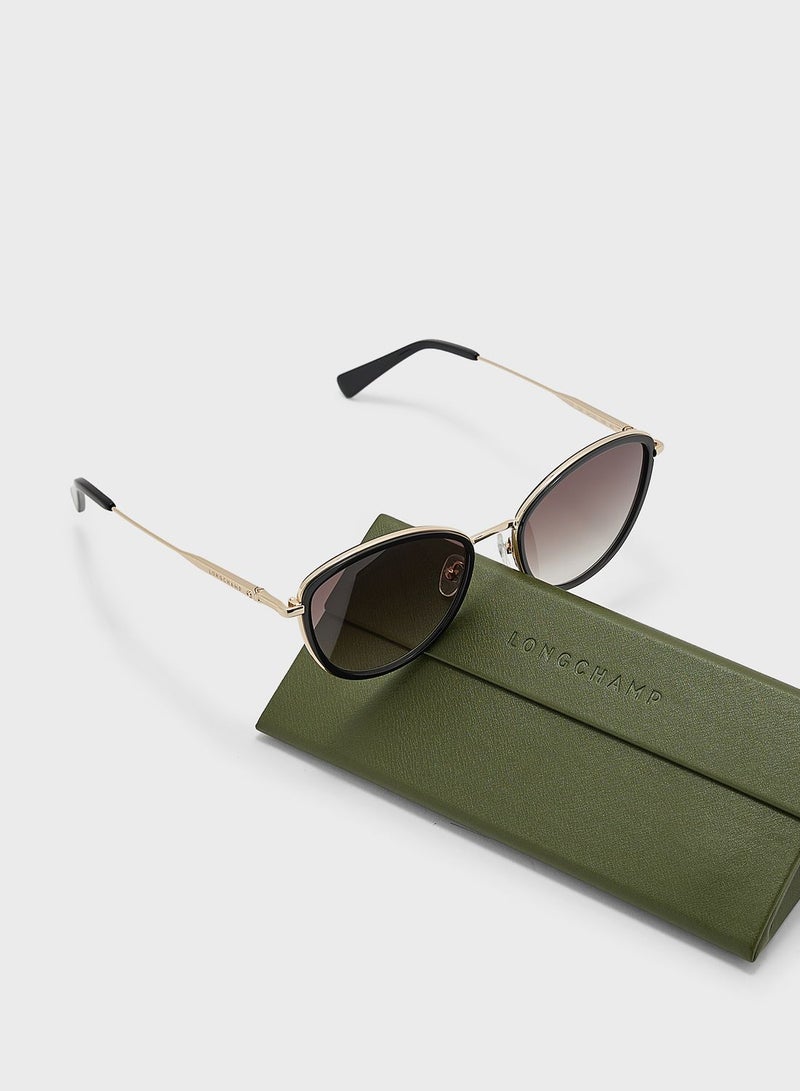 Longchamp Cat Eye Shape Sunglasses - Image 4