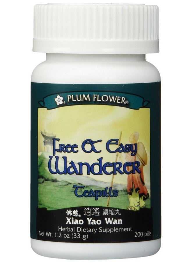 Plum Flower Chinese Tea Free And Easy Wanderer 200 Tablets - Image 1