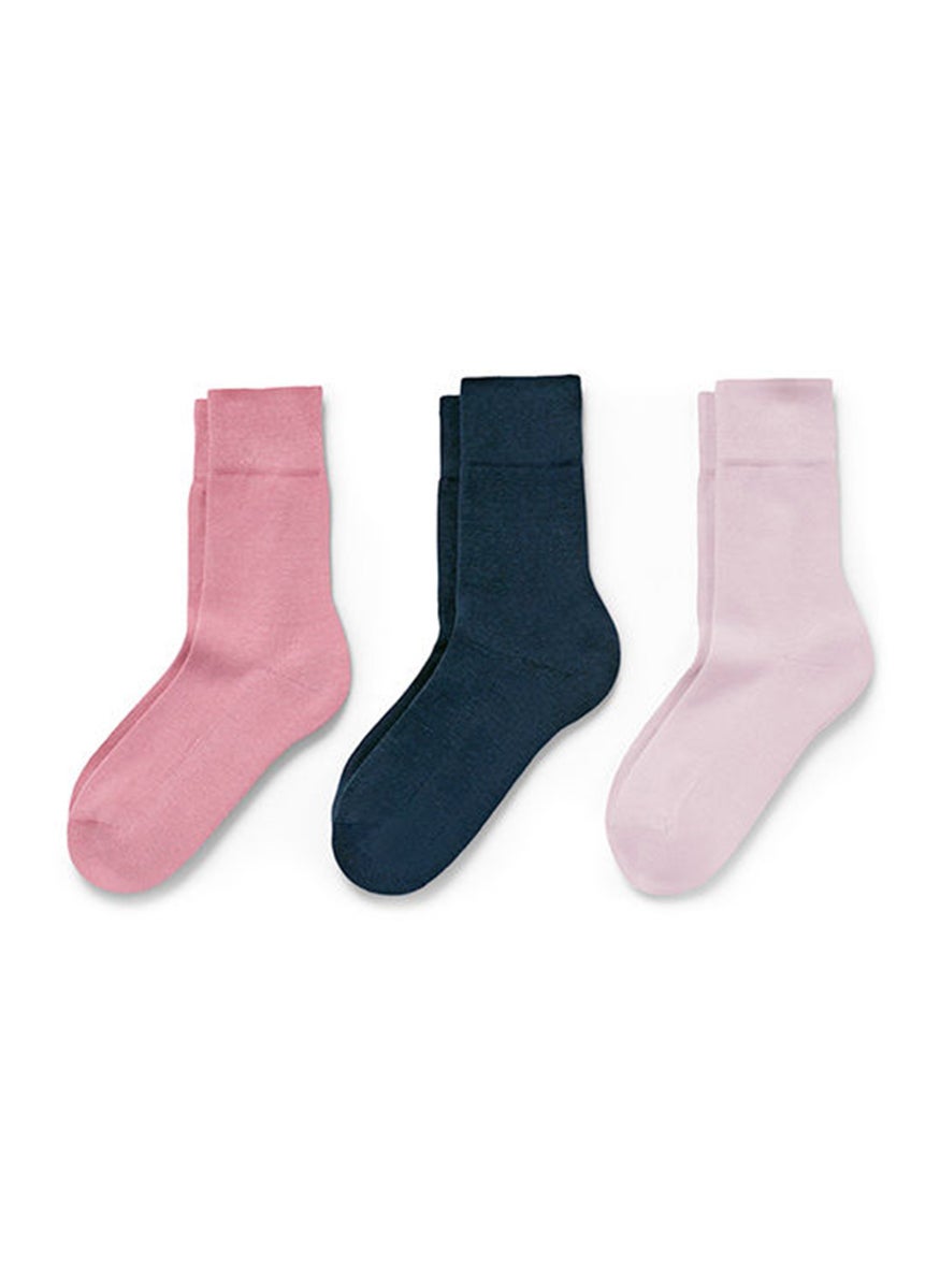 Women 3 Pairs Ankle Socks, Pink - pzsku/ZAF62E07454B559E73FF0Z/45/_/1727792051/203a8e92-1b14-436b-bf73-0e815416c5ed